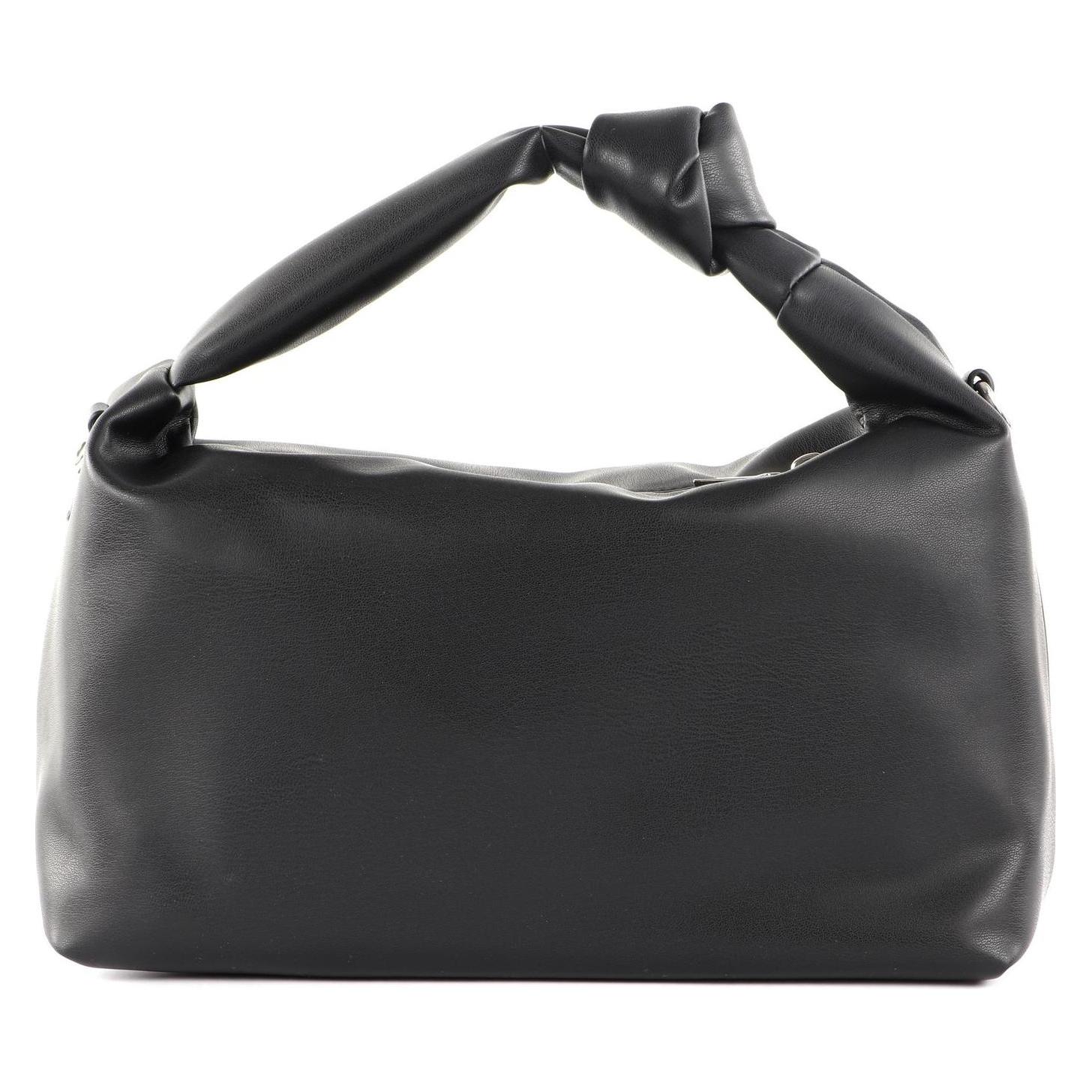 Seidenfelt, Damen, Handtasche, SFM226 Shoulderbag, Schwarz