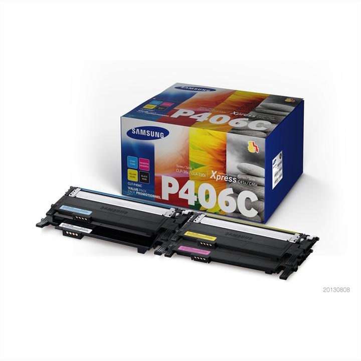 Produktbild Samsung CLT-P406C RainbowKit (BK, C, M, Y)