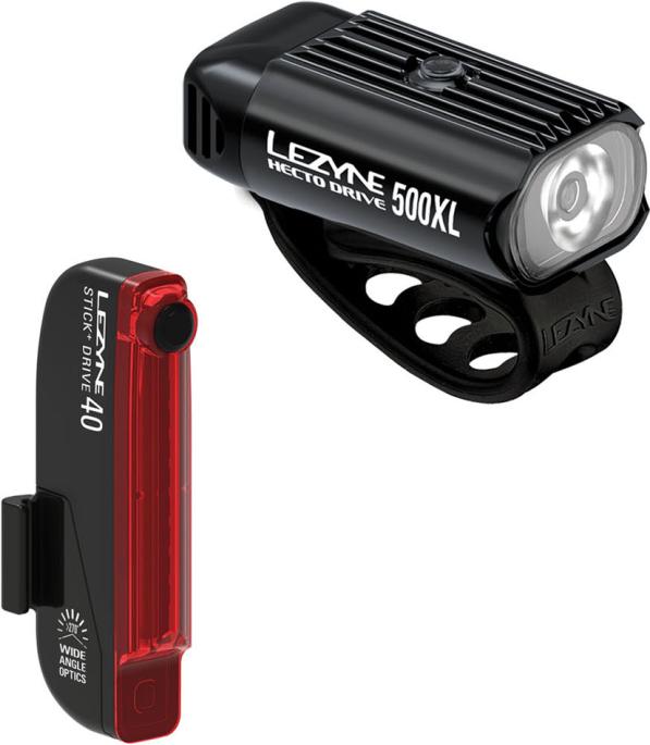 Produktbild Lezyne Hecto Drive 500XL / Stick+ Drive Pair V2 (500 lm, 40 lm)