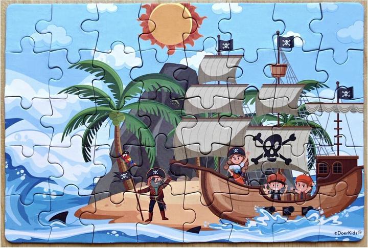 Immagine prodotto DoerKids Mini puzzle - Pirateschi 40 pezzi (40 pezzi)