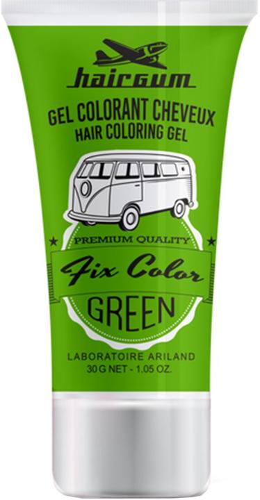 Produktbild Hairgum FIX COLOR gel colorant #green 30 ml (Green)