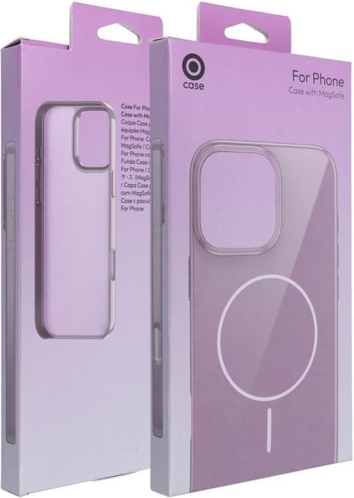 Produktbild OEM Back panel cover Glossy Mag Cover compatible with MagSafe for IPHONE 15 PRO MAX purple (Apple iPhone 15 Pro Max)