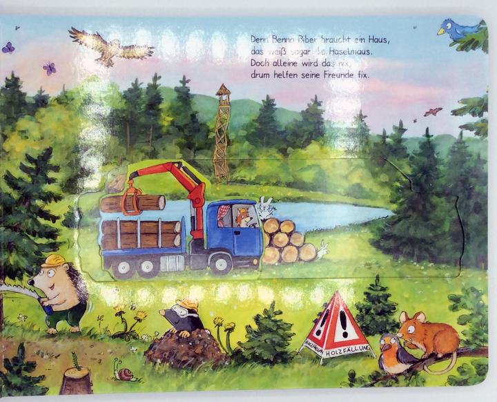 Produktbild Benno Bibers Baustelle. Alle packen an, mit Bagger, LKW und Kran (Deutsch)