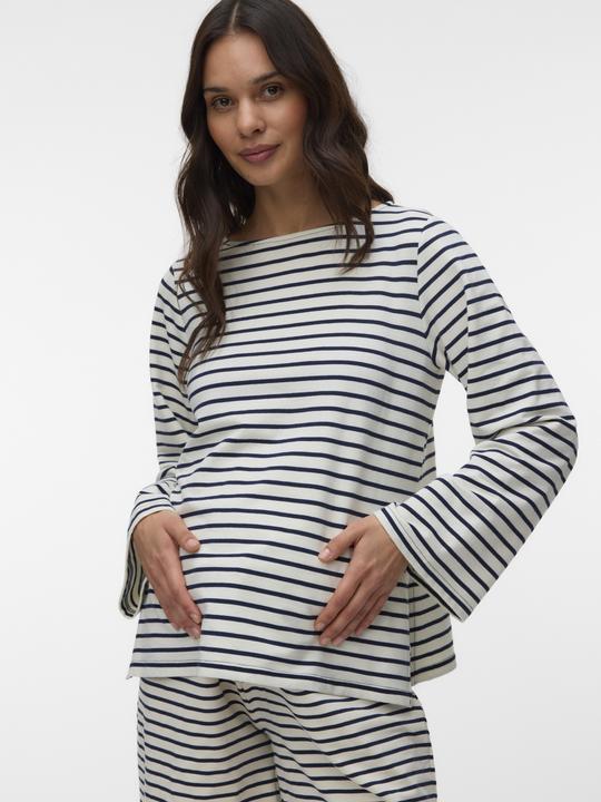 Produktbild Mamalicious Normal geschnitten U-Boot Ausschnitt Top Bluse (M)