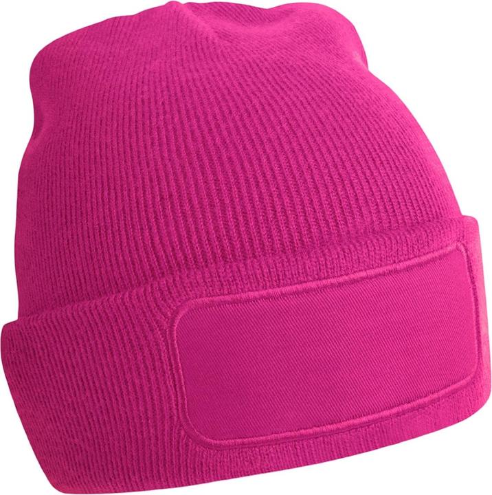 Actual product image Beechfield Unisex Adult Patch Beanie