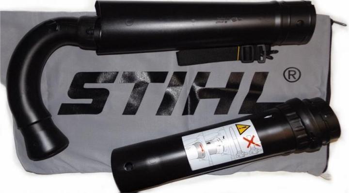 Immagine prodotto Stihl 42417002200 Kit di fissaggio dell'unità di aspirazione per BG 56.86 (Aspirapolvere + soffiatore di foglie, Attacco per macchine da giardino)