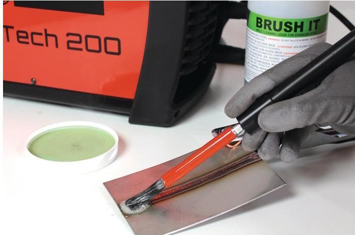 Actual product image Telwin Weld seam cleaner Cleantech 200 Set 230 V50/60 Hz IP 21