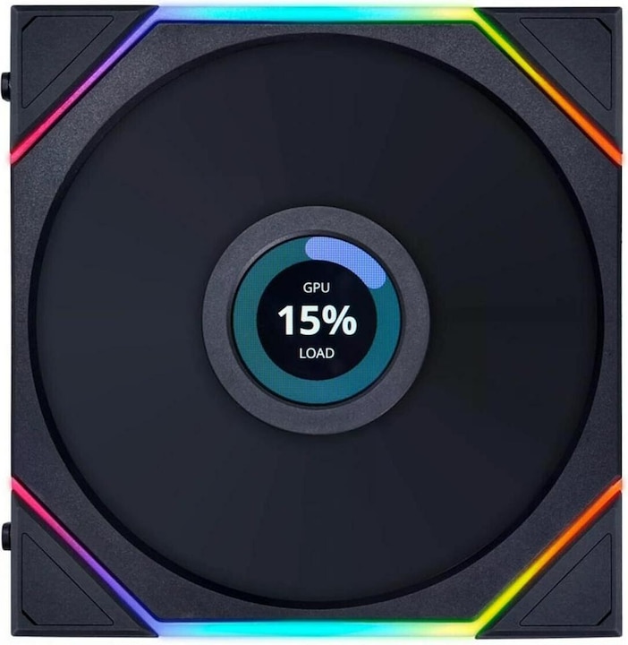 Actual product image Lian-Li Uni Fan TL - LCD Series (140 mm, 1 x)