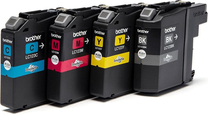 Actual product image Brother LC-123VALBP Value Pack (C, FC, M, Y)