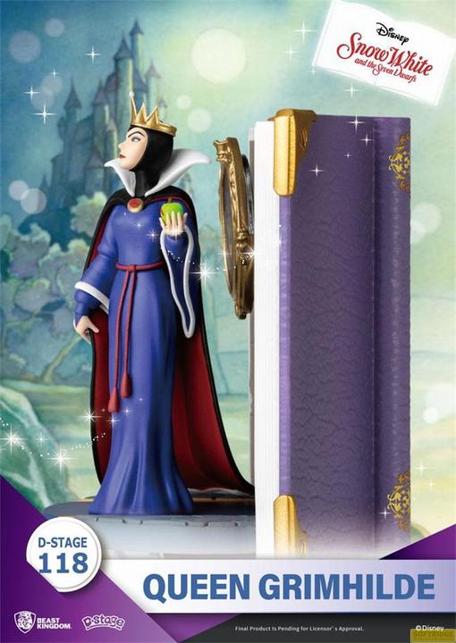 Actual product image Beast Kingdom Statua Disney D-Stage Story Book Grimhilde 14cm