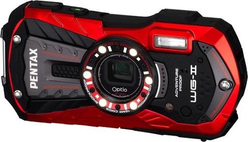 Pentax Optio WG-2, 14MP, 5x WW zoom, waterproof, red (1/2,3'')