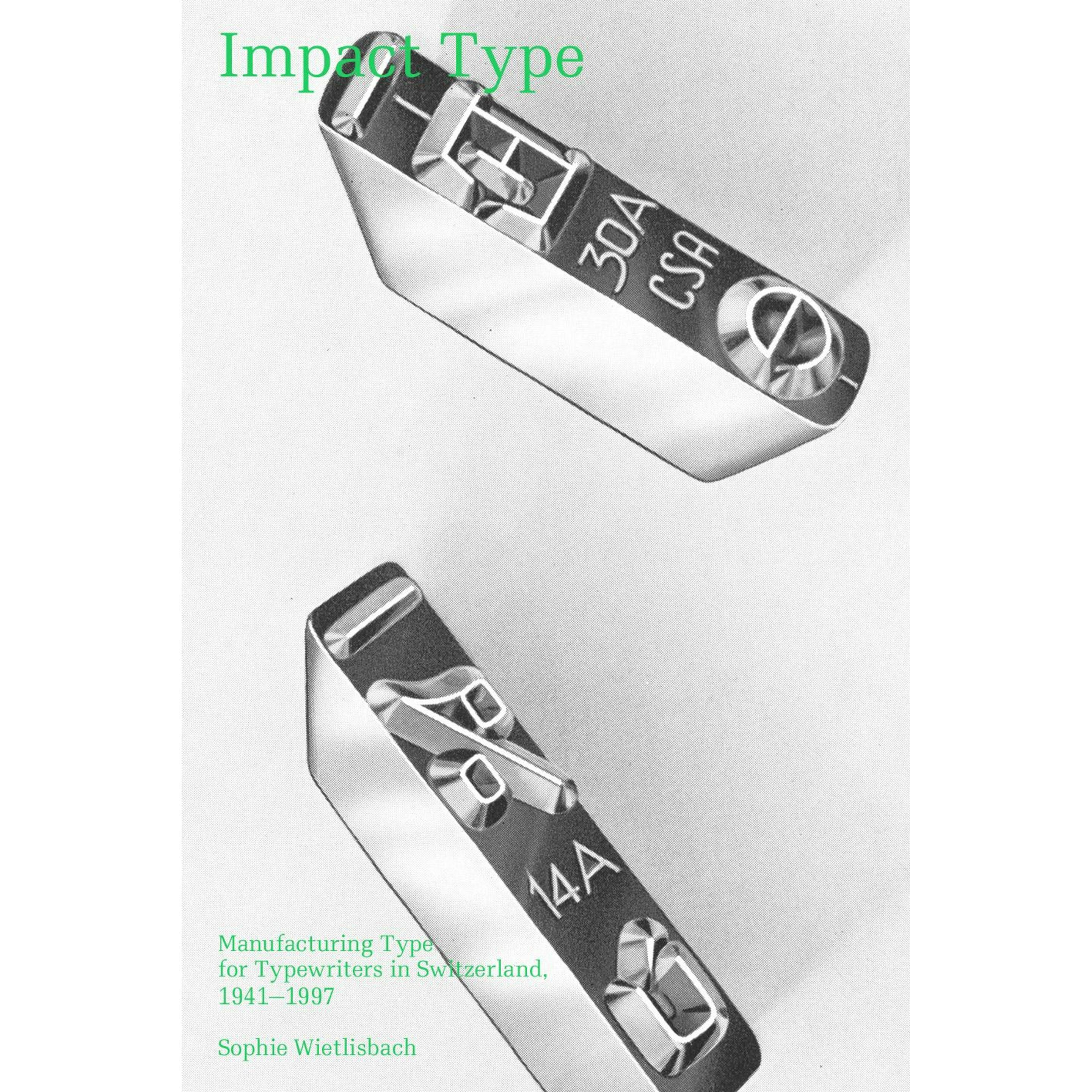 Impact Type, Sachbücher von Lausanne Sophie Wietlisbach, ECAL Universität für Kunst und Design