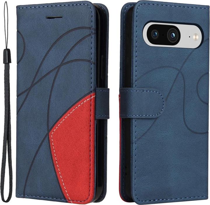 Produktbild Cover-Discount Google Pixel 8 - Dual-color Etui Hülle blau (Google Pixel 8)