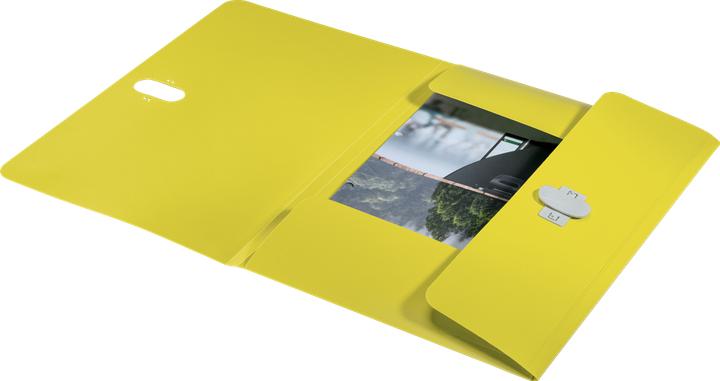 Produktbild Leitz Dokumentenmappe Recycle A4 Gelb (A4, 1x)