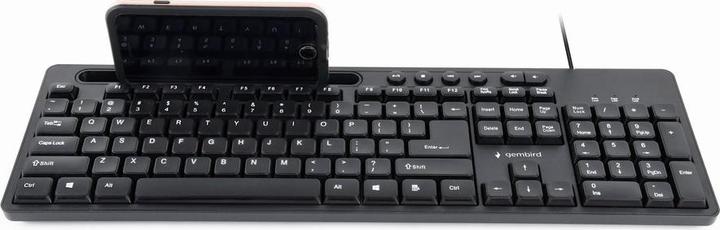 Produktbild Gembird KB-UM-108 Tastatur USB QWERTY US Englisch (US, Kabelgebunden)