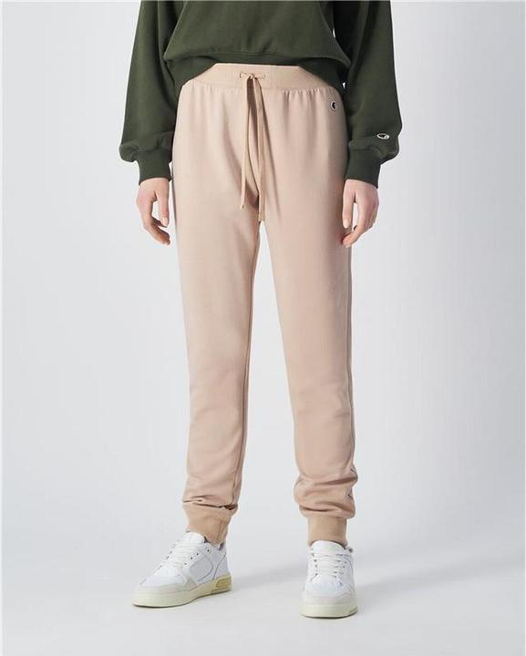 Actual product image Champion Spodnie damskie Rib Cuff beżowe 117550 MS079 L (L)