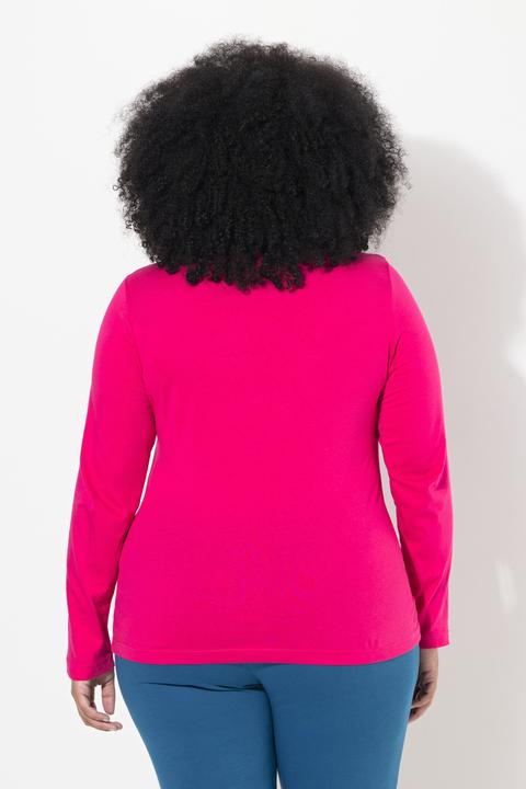 Produktbild Ulla Popken Shirt, Rollkragen, Slim, Langarm (58)