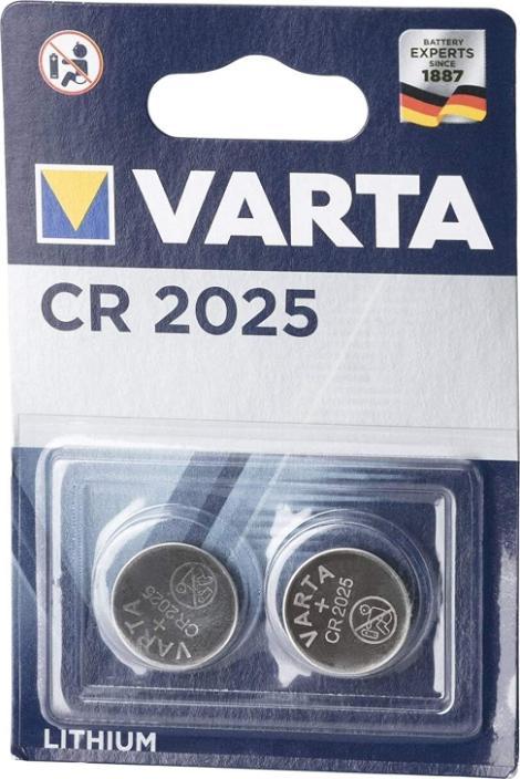 Produktbild Varta Electronics CR2025 (2 Stk., CR2025, 165 mAh)