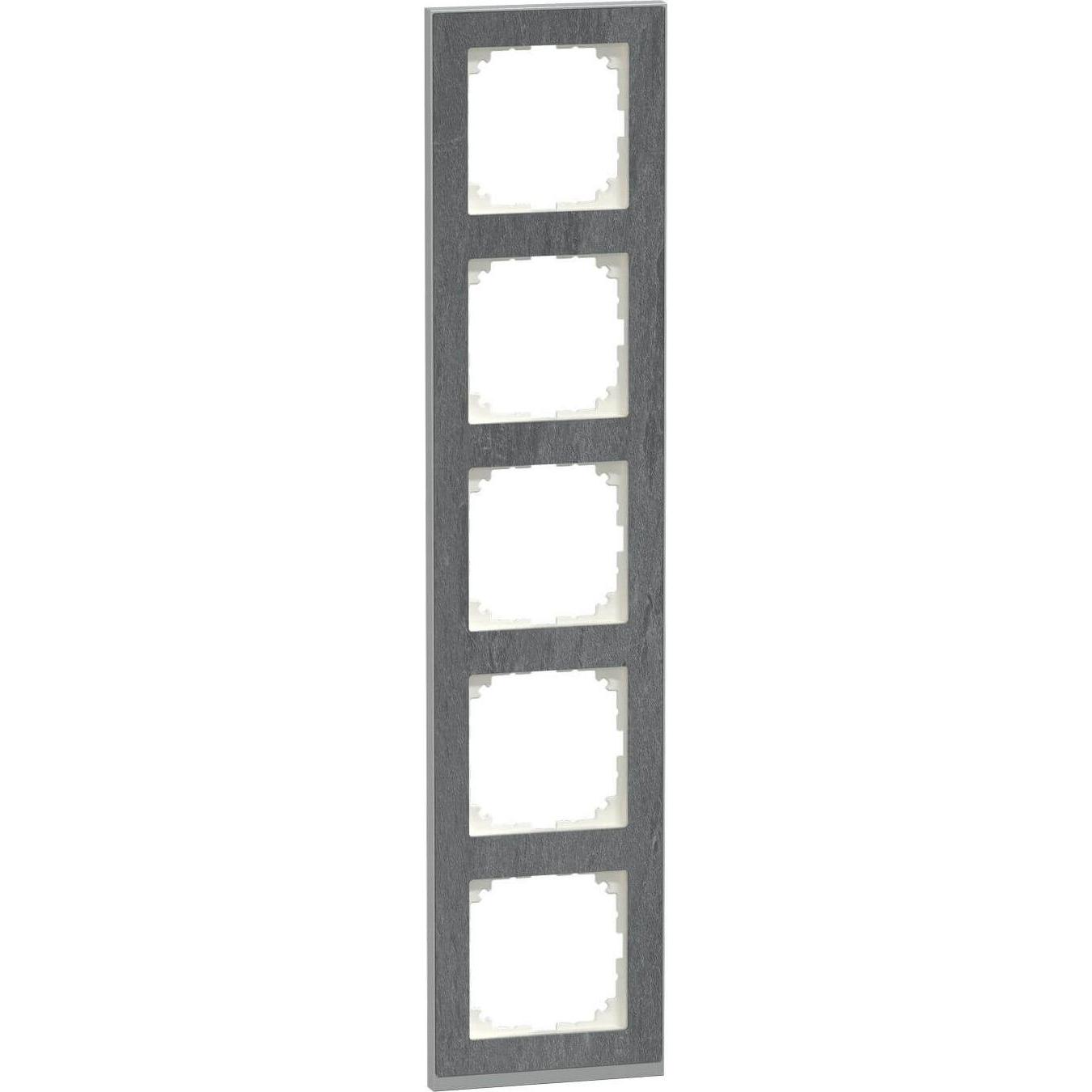 Merten, Zubehör Schalterprogramm, MEG4050-3669. Produktfarbe: Aluminium, Schwarz, Markenkompatibilität:, Material: Stein...