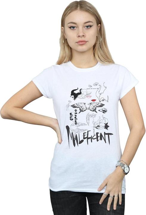 Produktbild Disney Maleficent Mistress Of Evil Growing Wild Collage TShirt (XXL)