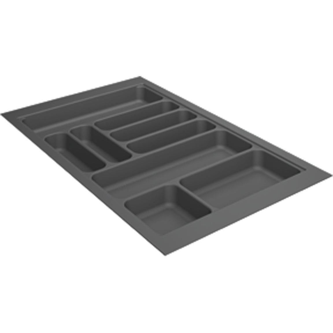 Hettich Orga Tray, Besteckkasten, Grau