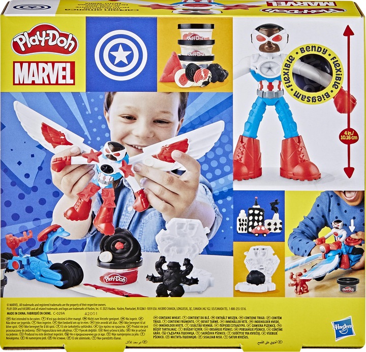 Produktbild Play-Doh PD Captain America Moto-Slicer