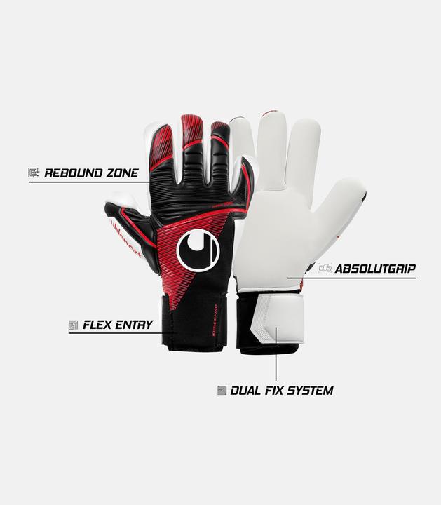 Produktbild Uhlsport Powerline Absolutgrip Torwarthandschuh Herren (7)