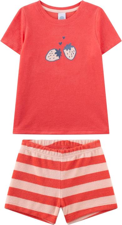 Produktbild Sanetta Schlafanzug Erdbeeren Pyjama Kids (128)