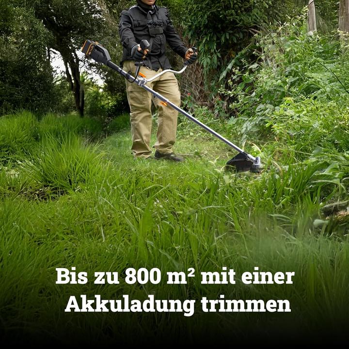 Actual product image Worx Cordless String Trimmer (Metal cutting blade, Trim line)