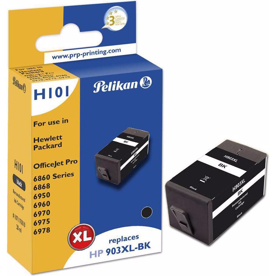 Thumbnail - Pelikan, Druckerpatrone, Tinte HP 903XL Black (BK)