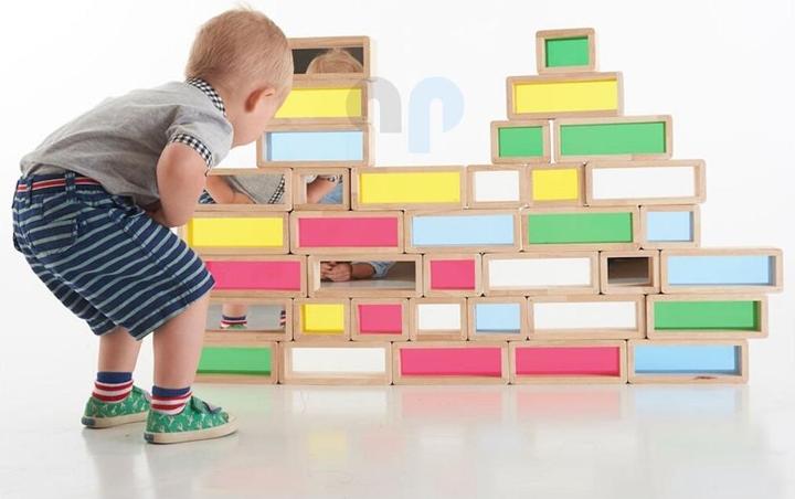 Actual product image TickiT Rainbow Bricks