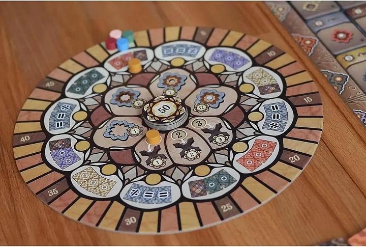 Actual product image Pegasus 57821G - Intarsia (Deep Print Games) (DE) (German, 2 - 4 Players)