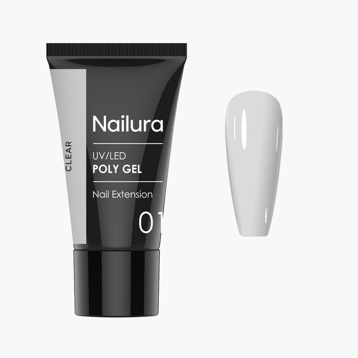 Nailura - Poly Gel 1 - Clear - 30 ml (30 ml)