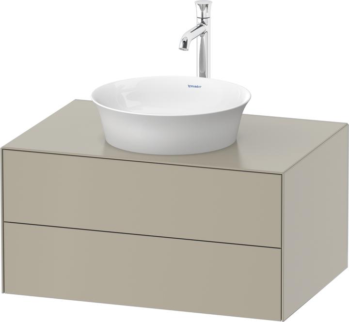 Produktbild Duravit White Tulip, Waschtischunterbau wandhängend, Breite 800 x Tiefe 550mm, mit 2 Schubkästen