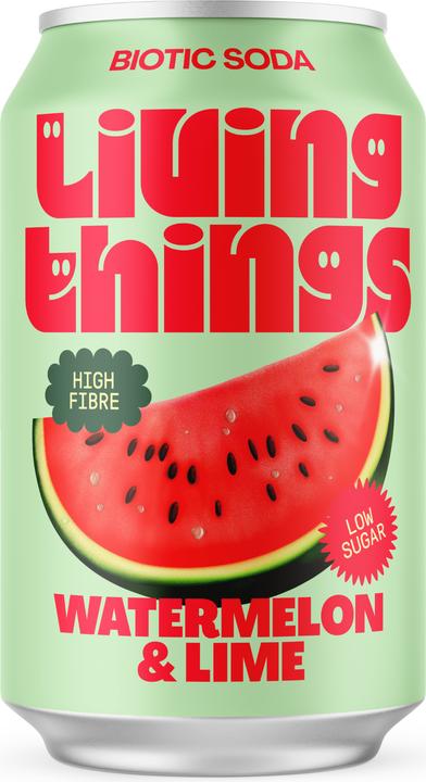 Produktbild Living Things Watermelon und Lime (12 x 33 cl)