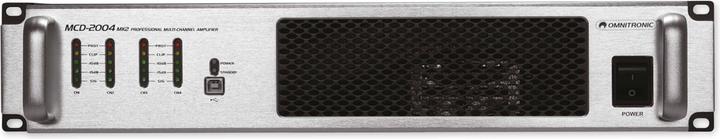 Actual product image Omnitronic MCD-2004 MK2 4-channel installation power amplifier (Amplifier)