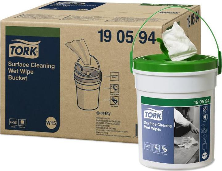 Produktbild Tork Feuchte Oberflächenreinigungstücher (58 Stk.)