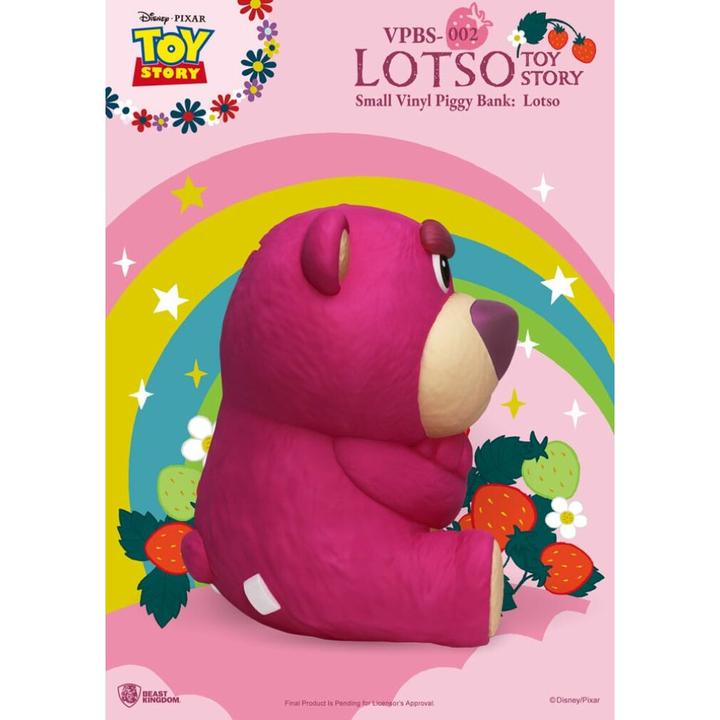 Actual product image Beast Kingdom Toy Story Piggy Vinyl Bank Lotso 24 cm