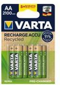 Varta Recycled rechargeable battery (6 pcs., AA, 2100 mAh)