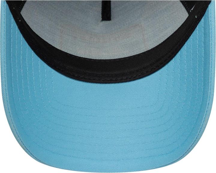 Actual product image New Era A-Frame Trucker Cap - Brand Patch Sky Blue (One size)