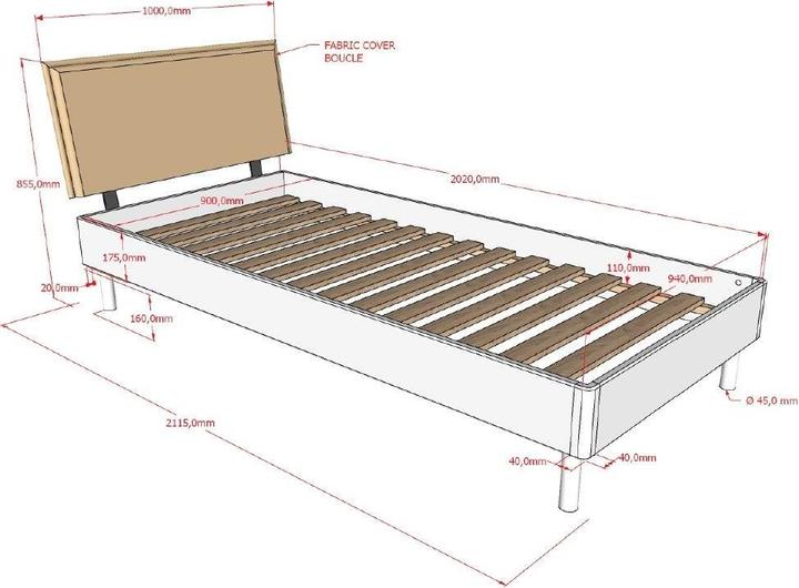 Immagine prodotto Vipack Camera dei bambini Forrest 4 pezzi B (Armadi bambini)
