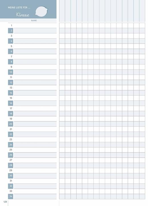 Produktbild Mein Lehrerplaner (A5, 1 Woche / 2 Seiten)