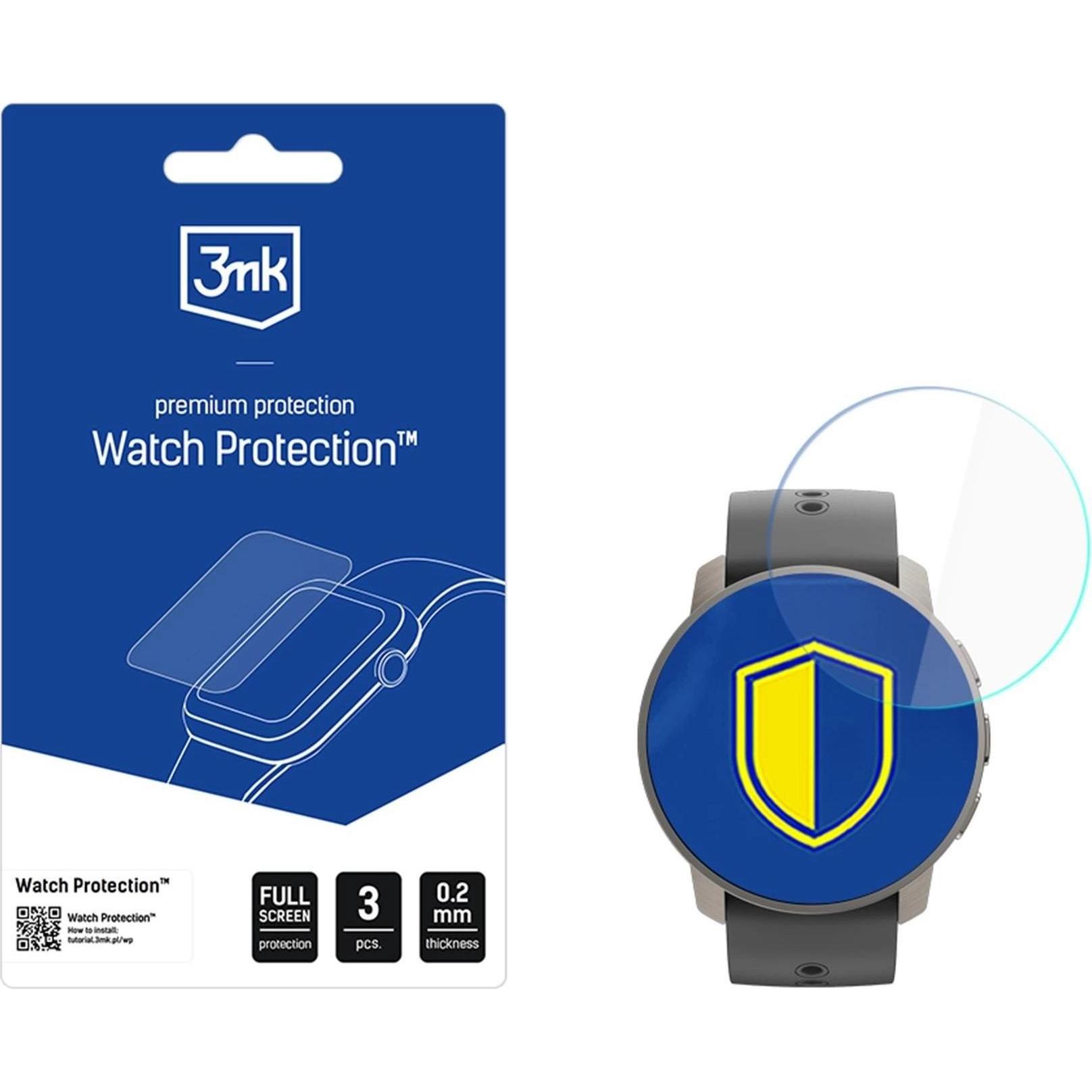 3Mk Trasparente Protezione Per Orologi Flexibleglass Pro Suunto 9 Peak Pro, Pellicola Protettiva Per Smartwatch,