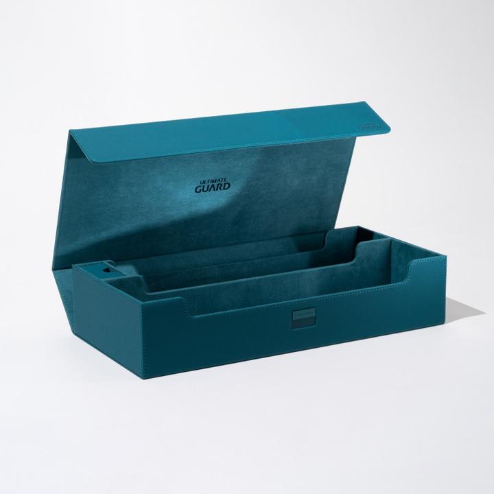 Actual product image Ultimate Guard Card Box XenoSkin Superhive 550+ Petrol Blue