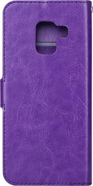 Immagine prodotto MU Classic Copertina Copertina per libri in pelle di cavallo pazzo (Samsung Galaxy A8 (2018))