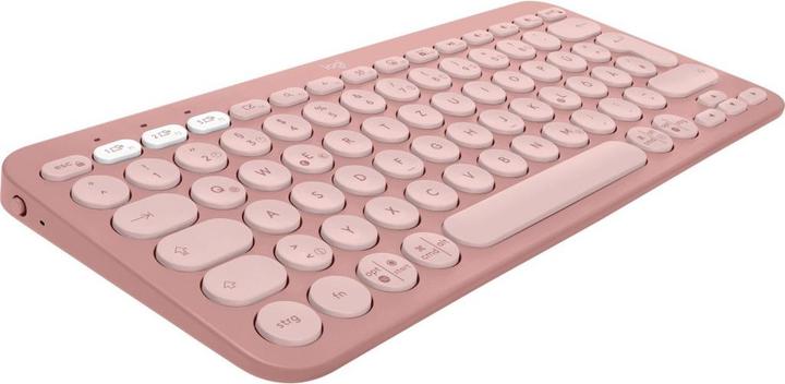 Actual product image Logitech PEBBLE KEYS 2 K380S ROSE DEU BT (DE, Wireless)