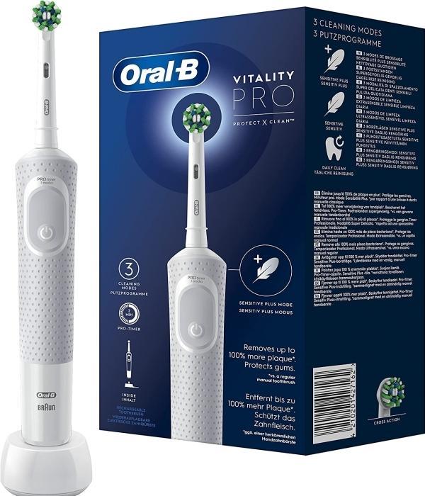 Produktbild Oral-B Vitality Pro D 103 White Hangable Box (Oszillierende Zahnbürste)