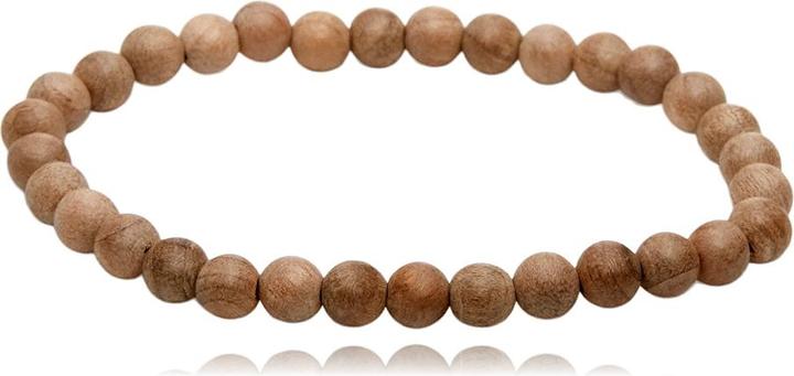 Immagine prodotto Leyda Bracciale in legno di frassino (18 cm, Pietra colorata)