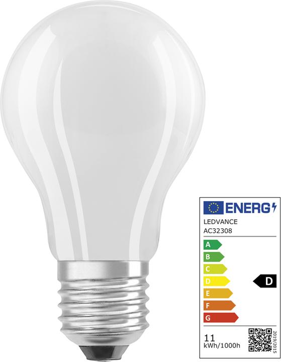 Produktbild Osram Led Retrofit Classic A (E27, 11 W, 1521 lm, 1 x, D)