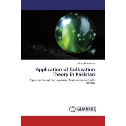 Application of Cultivation Theory in Pakistan, Fachbücher